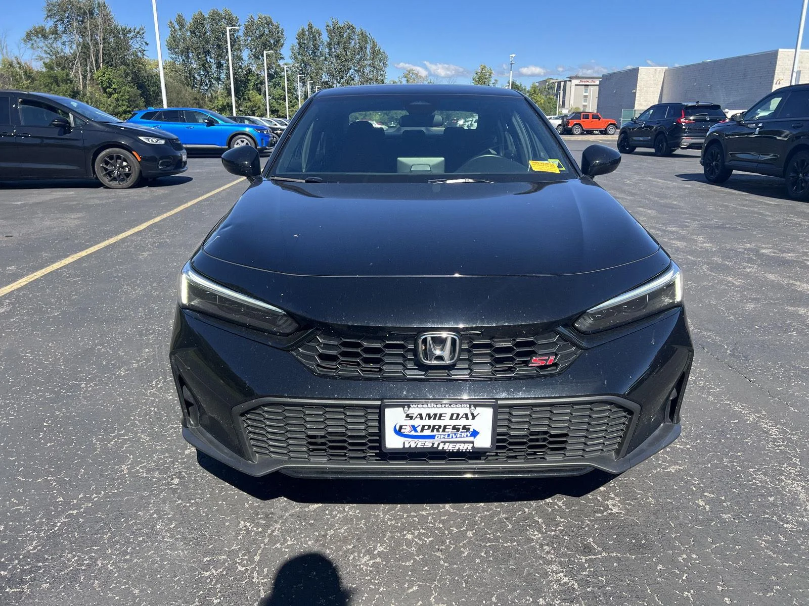 Used 2026 Crystal Black Pearl Honda SI image 11