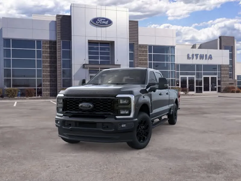 New 2026 Agate Black Metallic Ford F-350® XLT image 2