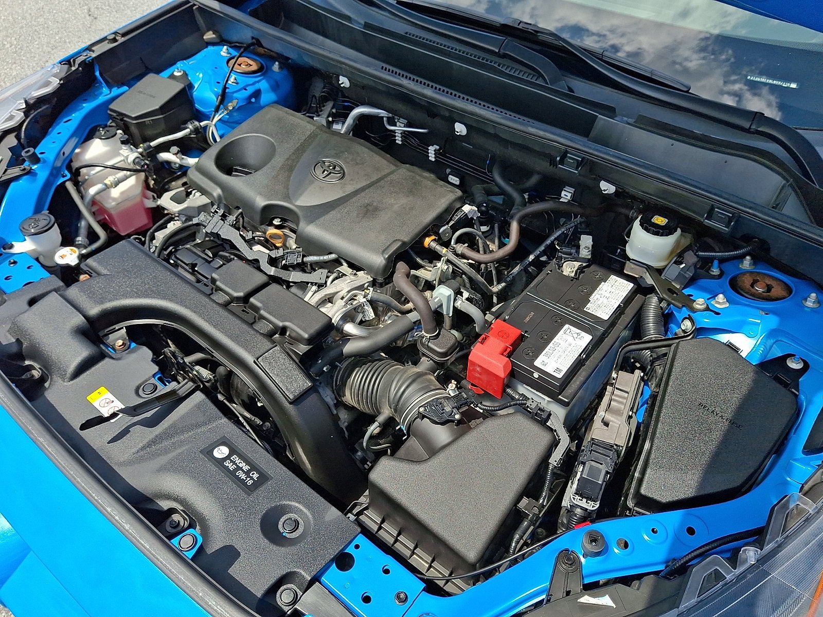 Used 2020 Blue Flame Toyota LE image 27
