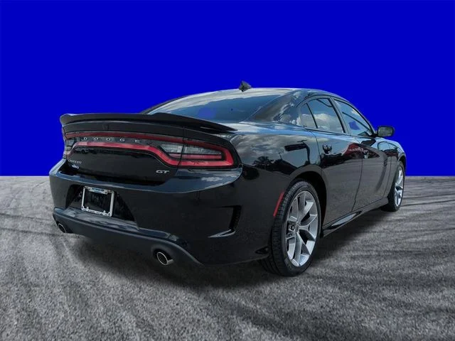 Used 2022 Pitch Black Clearcoat Dodge GT image 4