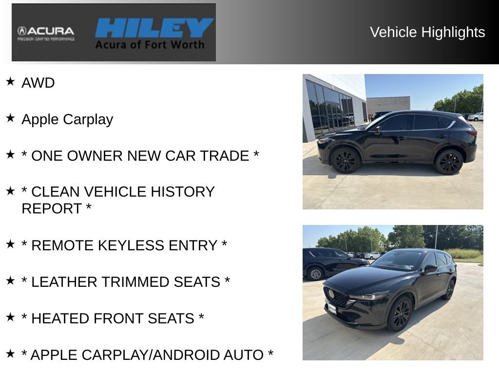Used 2023 Jet Black Mica Mazda 2.5 Turbo image 9