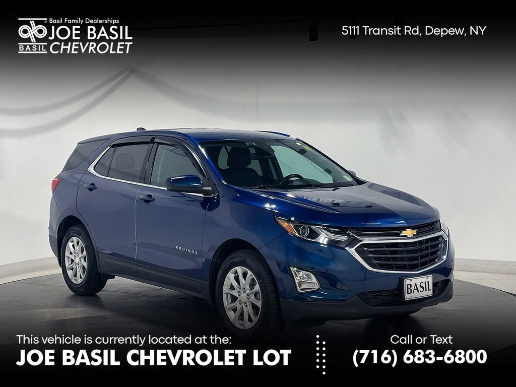 Used 2020 PACIFIC BLUE METALLIC Chevrolet LT image 1