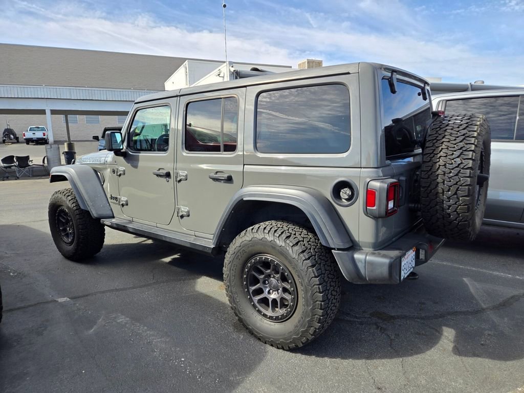 Used 2022 Sting-gray Clearc Jeep Unlimited High Tide image 2