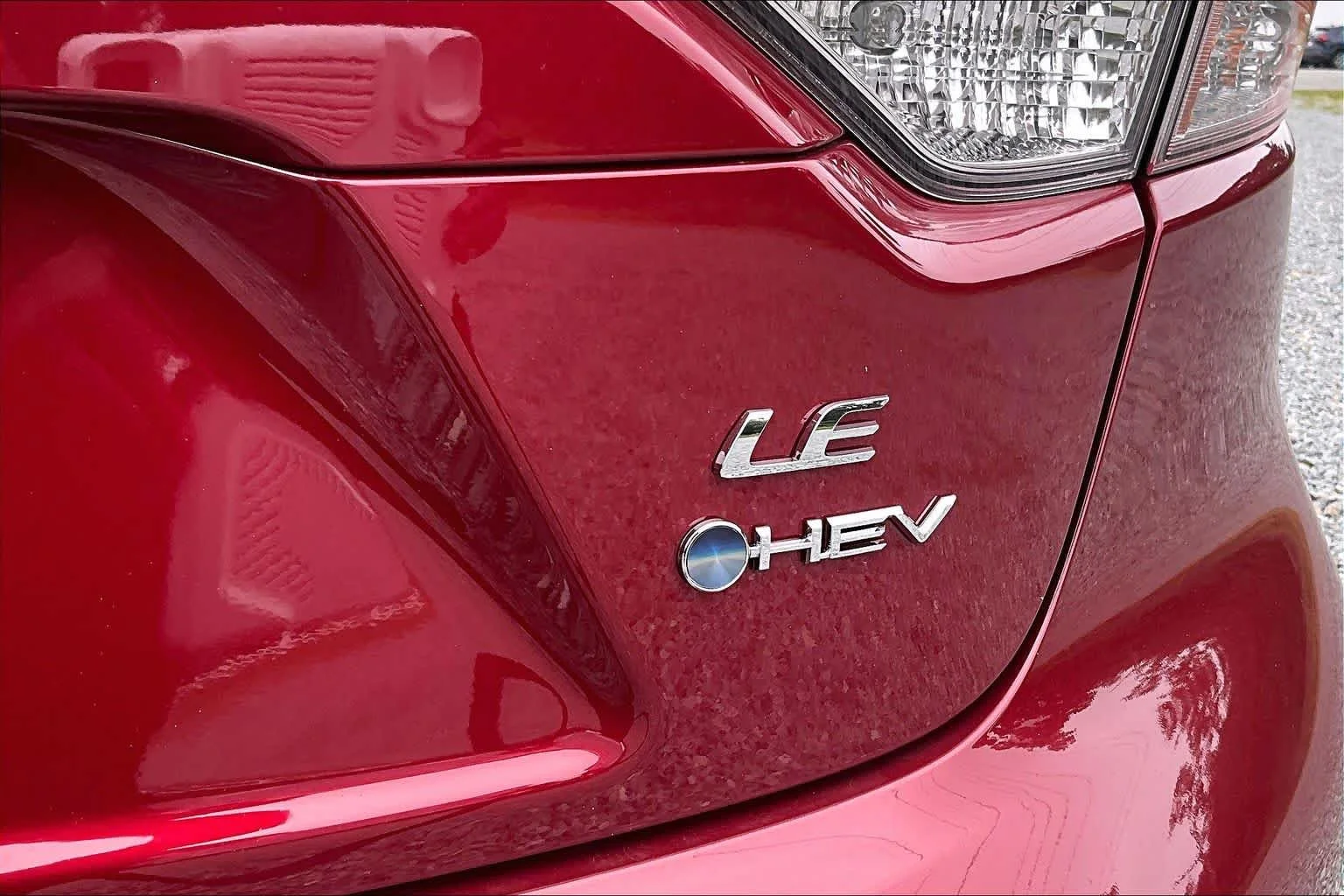 New 2026 Ruby Flare Pearl Toyota Hybrid LE image 16