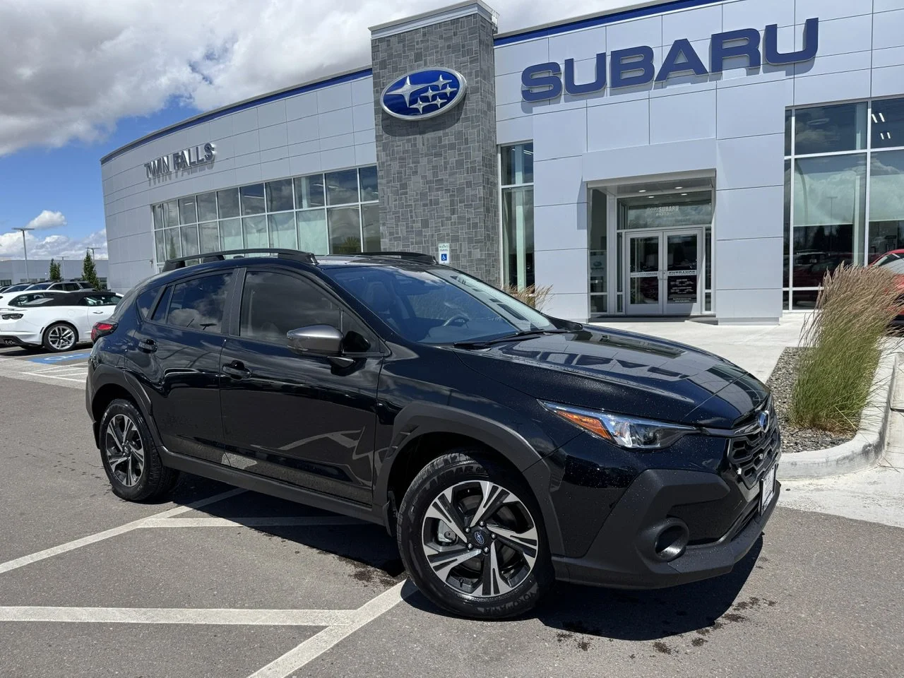 Certified Used 2024 Crystal Black Silica Subaru Premium image 1