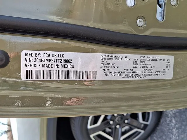 New 2026 Green Jeep Laredo image 23