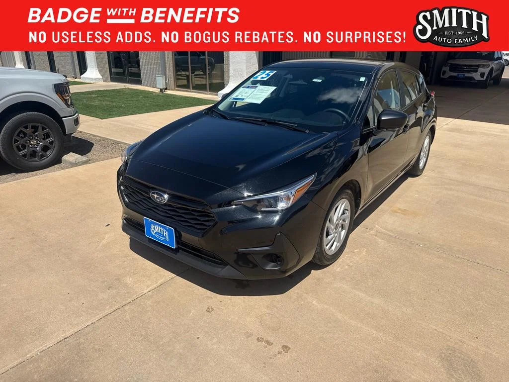 Used 2025 Crystal Black Silica Subaru Base image 8