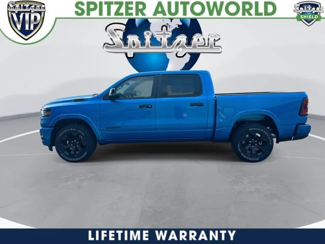 New 2026 Hydro Blue Pearl-Coat Exterior Paint RAM Big Horn/Lone Star image 6