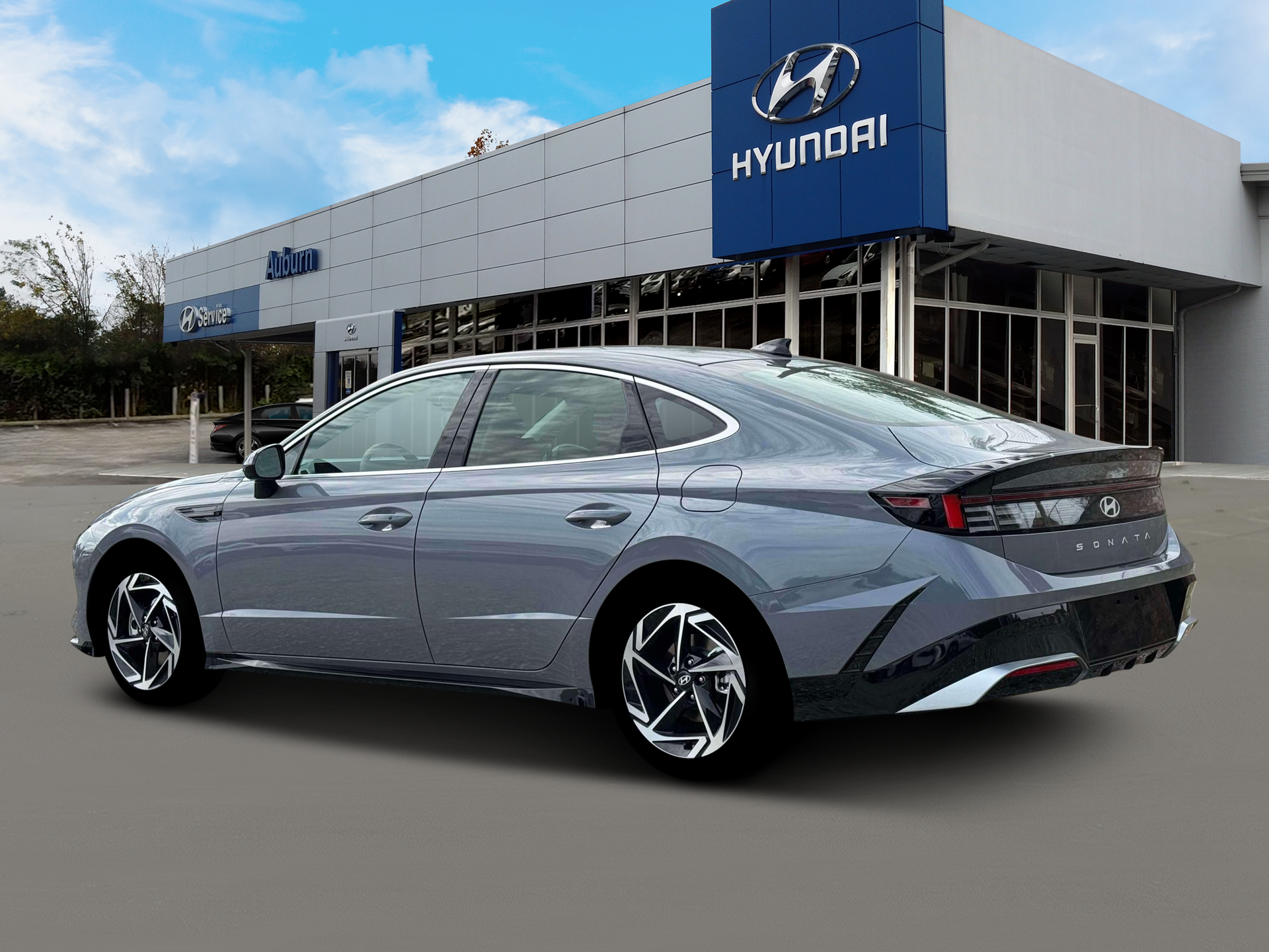 New 2026 Blue Hyundai SEL Sport image 4