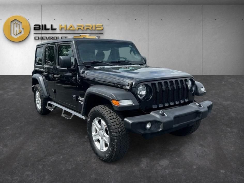 Used 2019 Black Jeep Unlimited Sport S image 9
