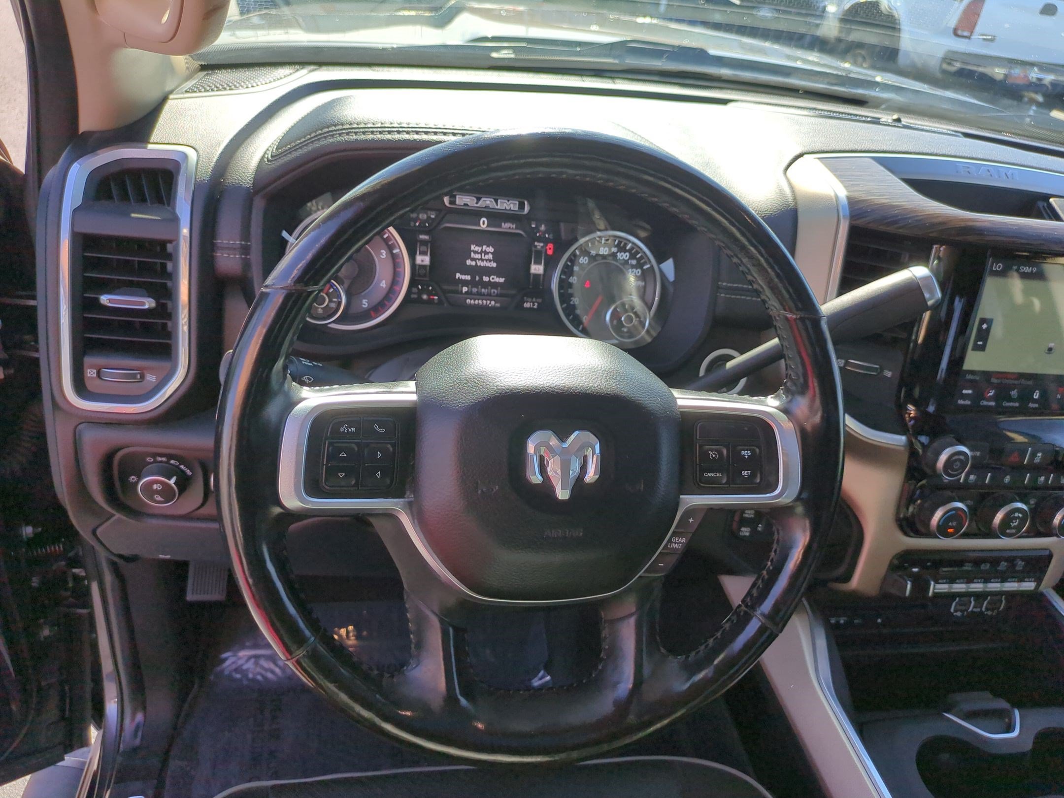 Used 2019 Granite Crystal Clearcoat Metallic Ram Laramie image 16
