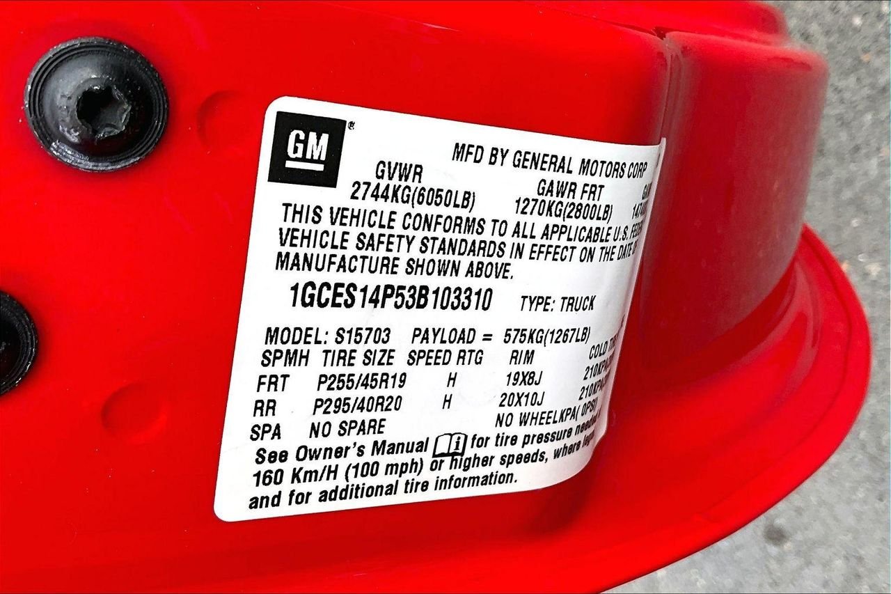 Used 2003 Redline Red Chevrolet LS image 21