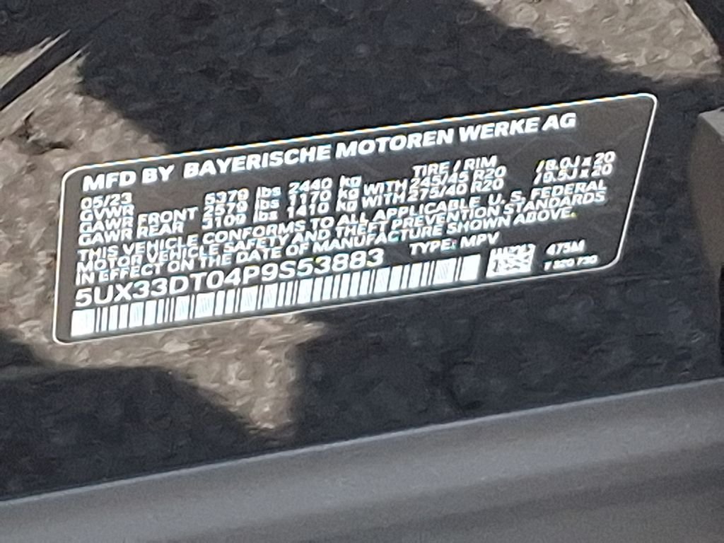 Certified Used 2023 Black Sapphire Metallic BMW xDrive30i image 29