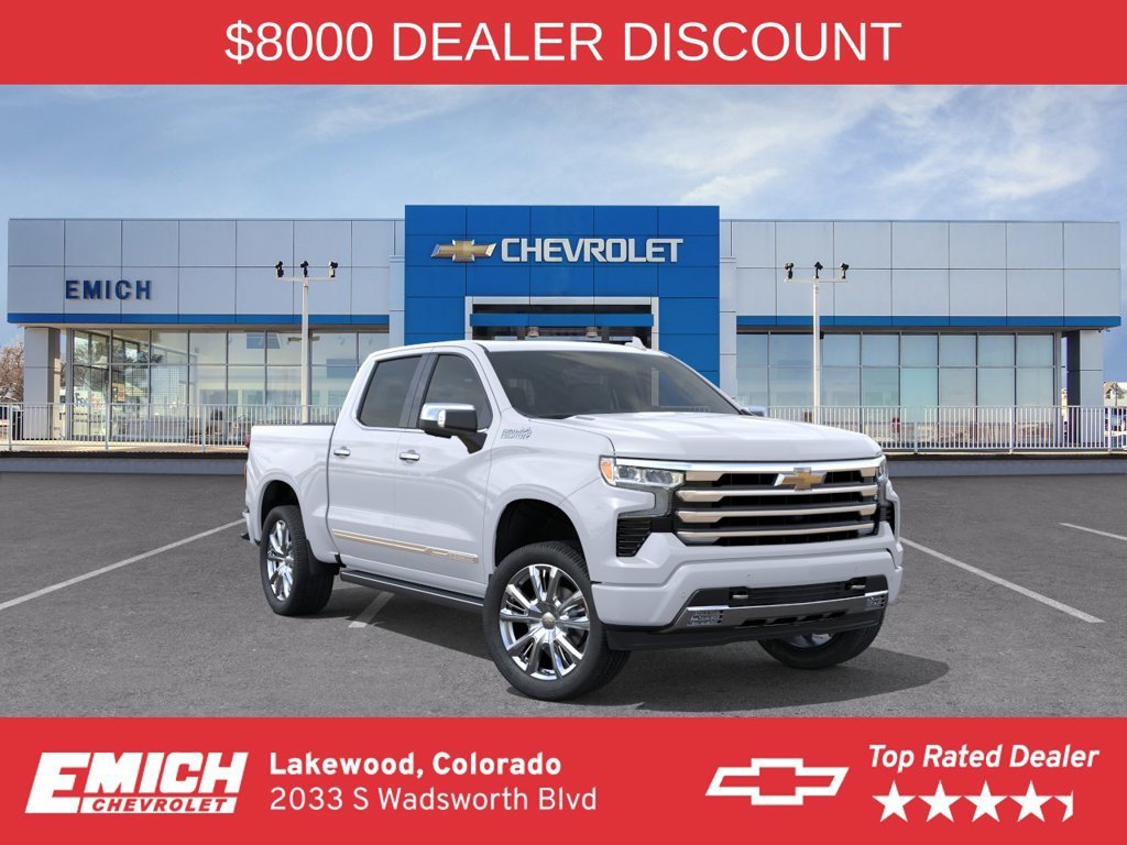 New 2026 Polar White Tricoat Chevrolet High Country image 6