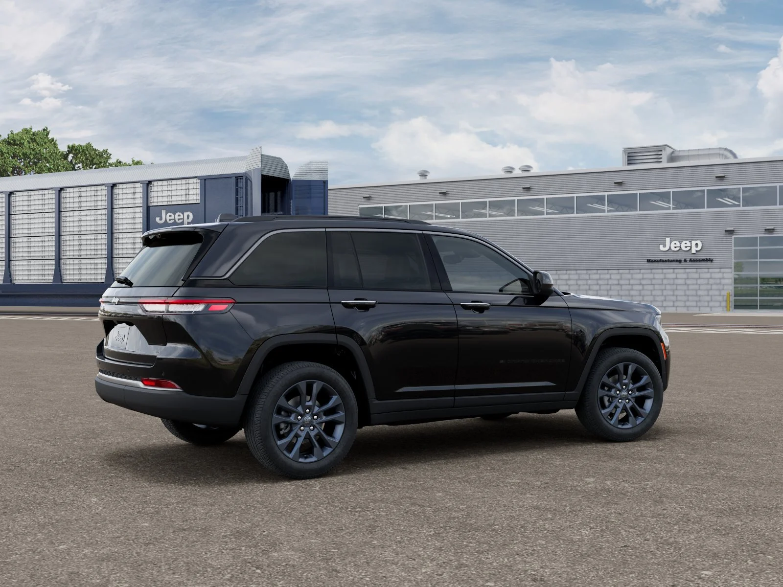New 2026 Diamond Black Crystal Pearl-Coat Exterior Paint Jeep 85th Anniversary Edition image 20