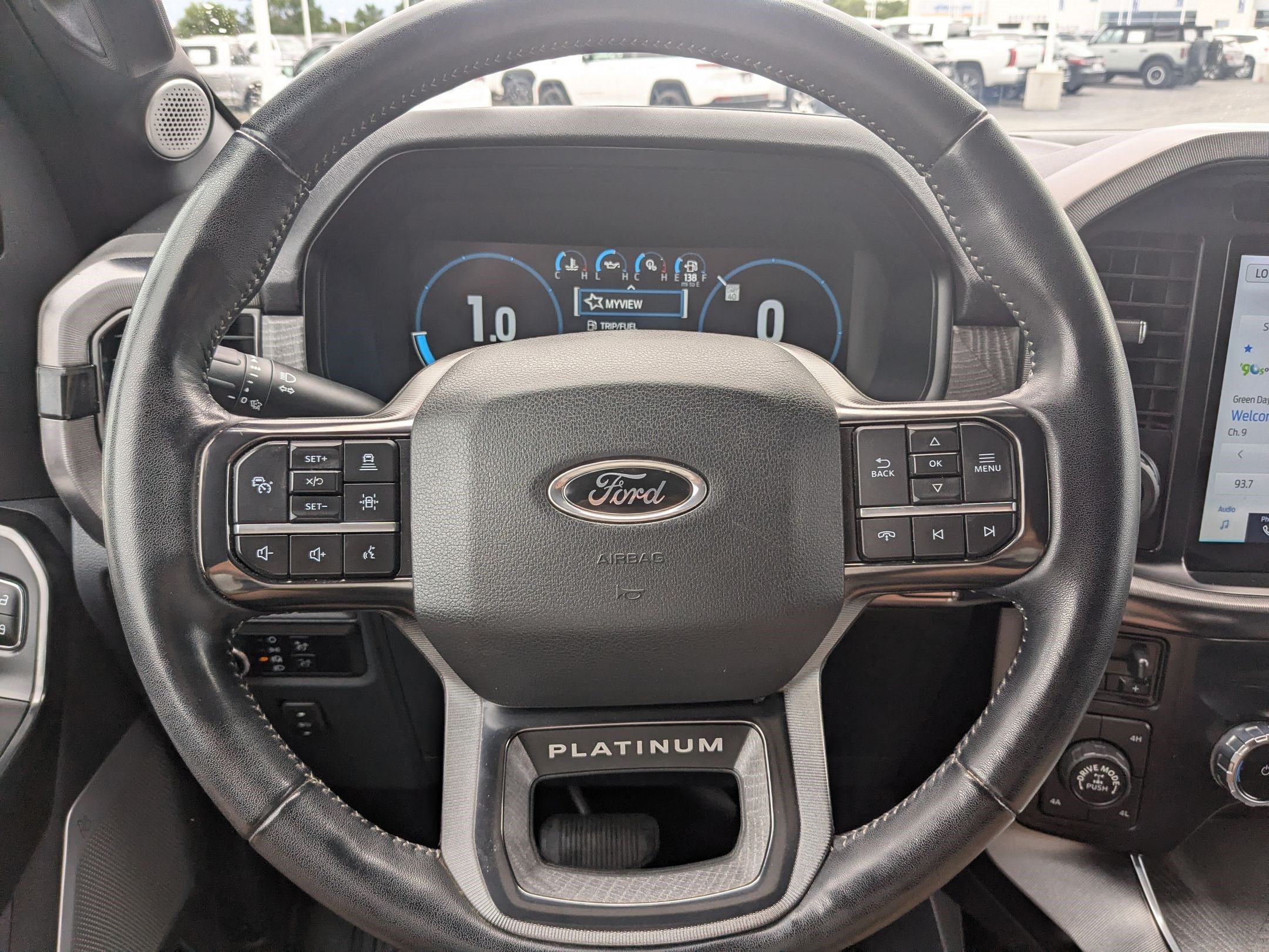 Used 2023 Blue Ford Platinum image 16