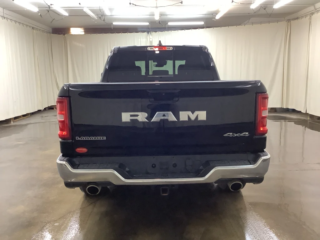Used 2025 Diamond Black Crystal Pearlcoat Ram Laramie image 6
