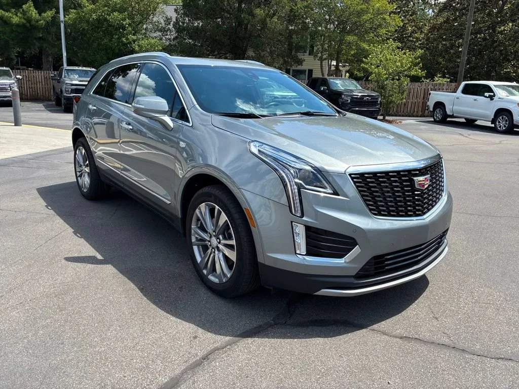 Used 2023 Argent Silver Metallic Cadillac Premium Luxury image 3