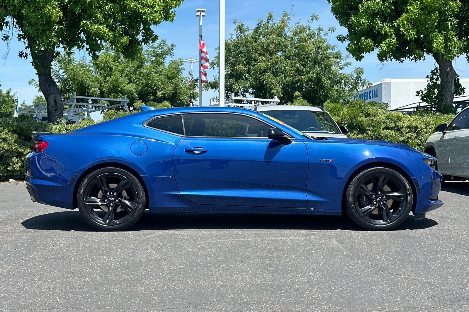 Used 2021 Riverside Blue Metallic Chevrolet LT1 image 3