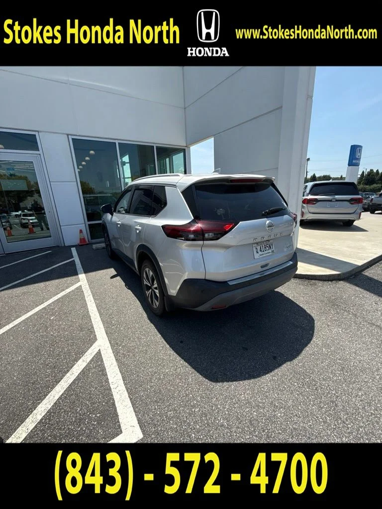 Used 2021 Silver Nissan SV image 2