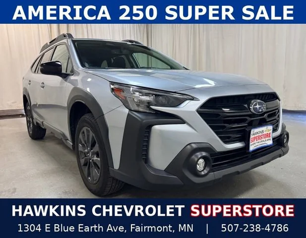 石臼2025-1A Pre-Owned 2025 Subaru Outback Onyx Edition SUV in Fairmont #P1348