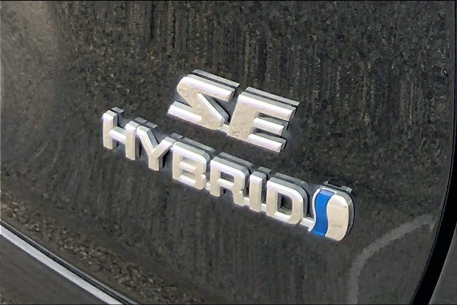Certified Used 2024 Midnight Black Metallic Toyota Hybrid SE image 30