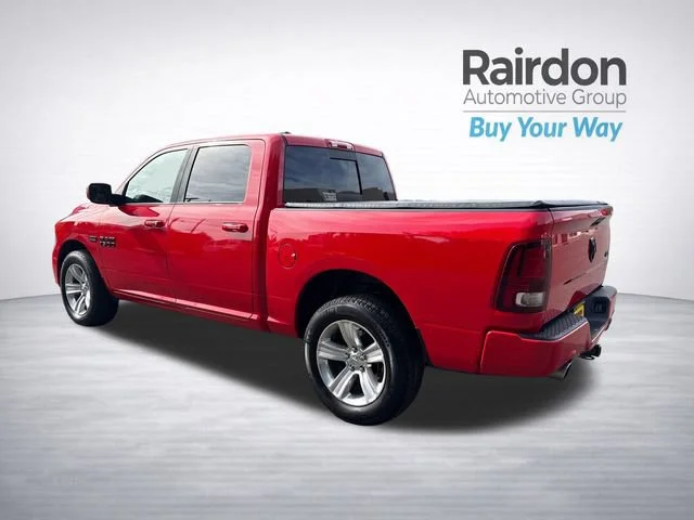 Used 2016 Flame Red Clearcoat Ram Sport image 5