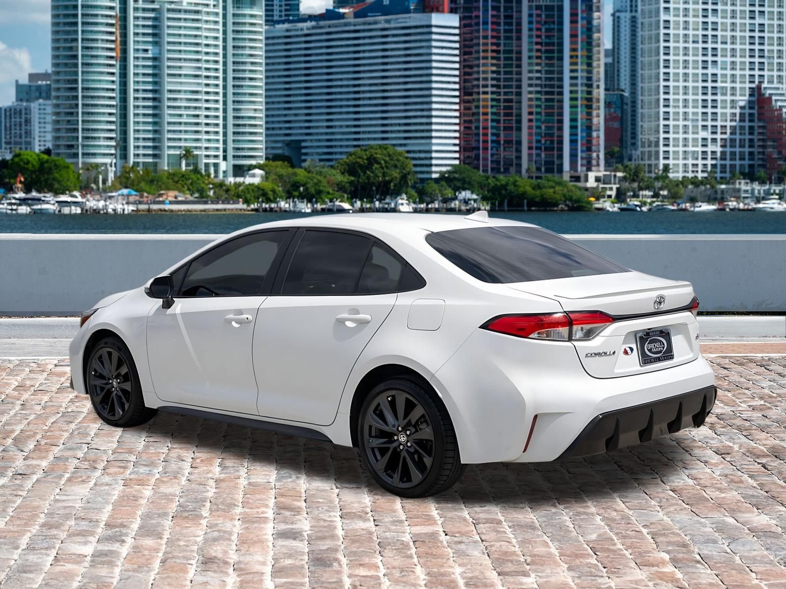 Used 2024 White Toyota SE image 9