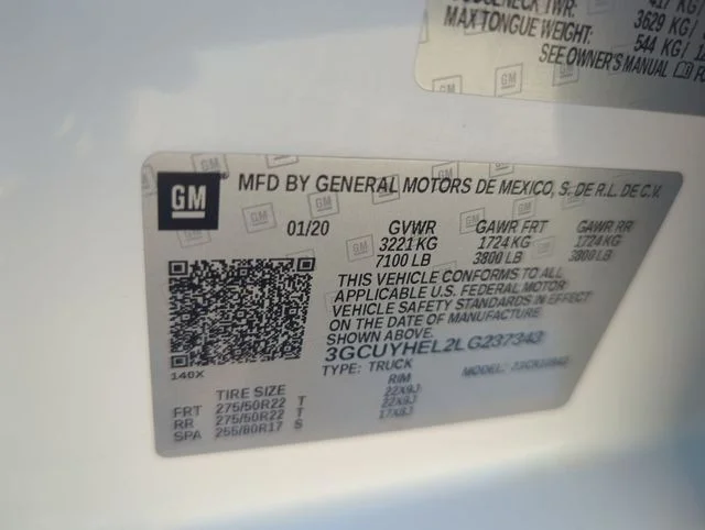 Used 2020 Beige Chevrolet High Country image 30