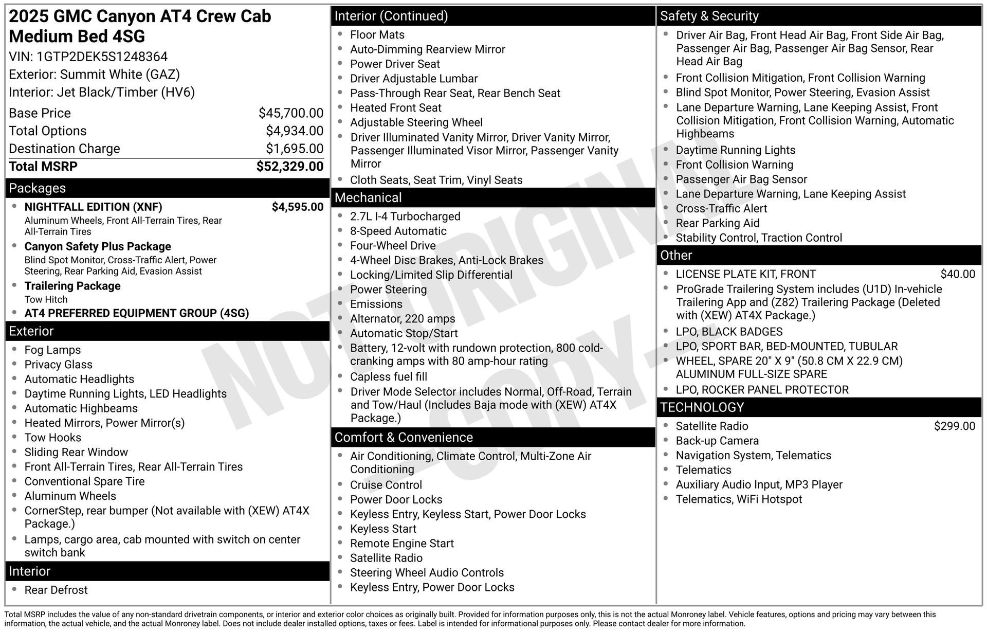 2025 GMC CANYON - Image 2