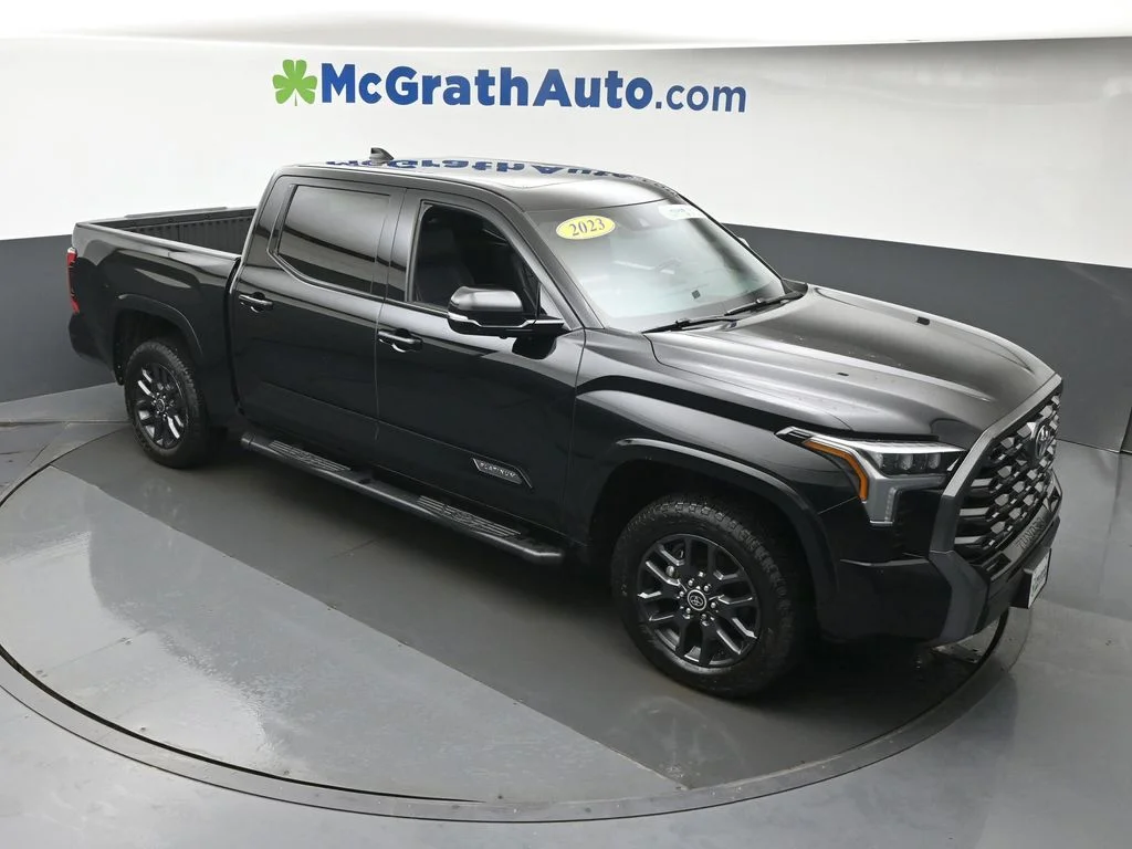 Used 2023 Black Toyota Platinum image 3