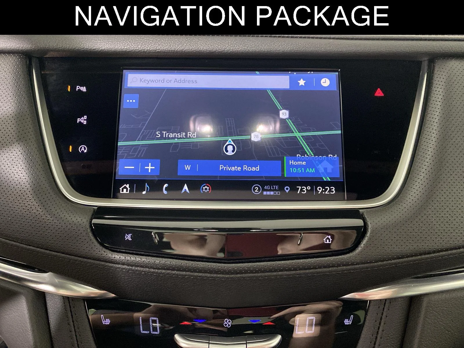 Used 2025 Stellar Black Metallic Cadillac AWD Premium Luxury image 4