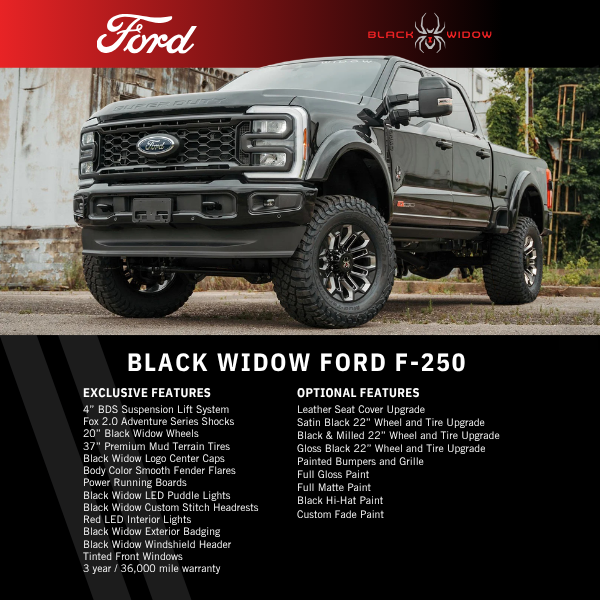 New 2026 Matte Glacier Gray Ford XLT Black Widow Lifted Truck image 8