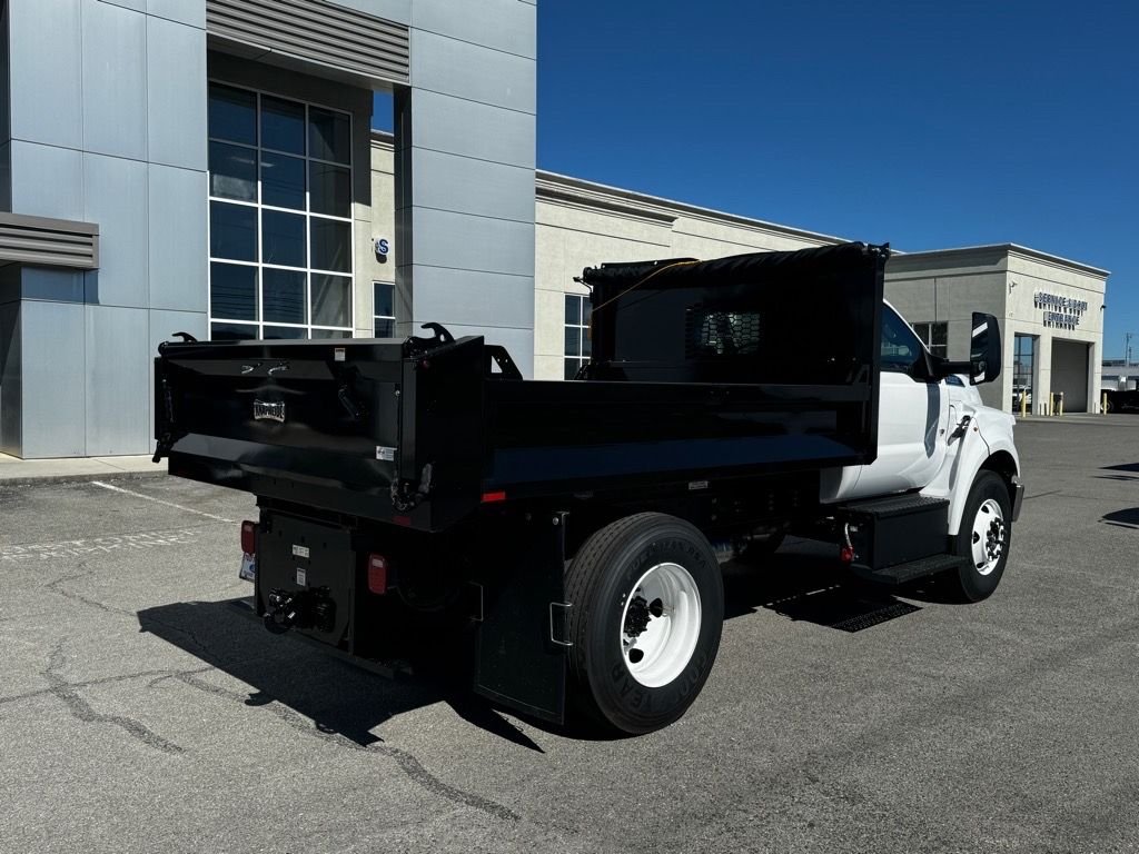 New 2025 Oxford White Ford F-650 SD Gas Straight Frame image 5