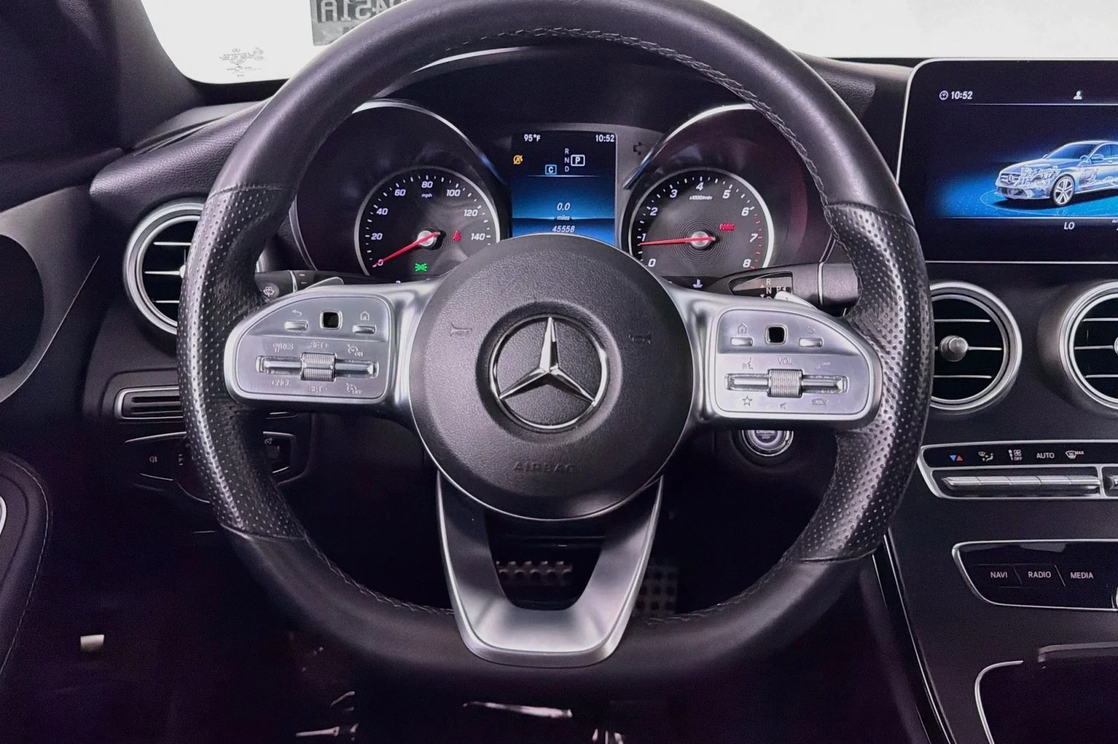 Used 2020 Polar White Mercedes-Benz C 300 image 18