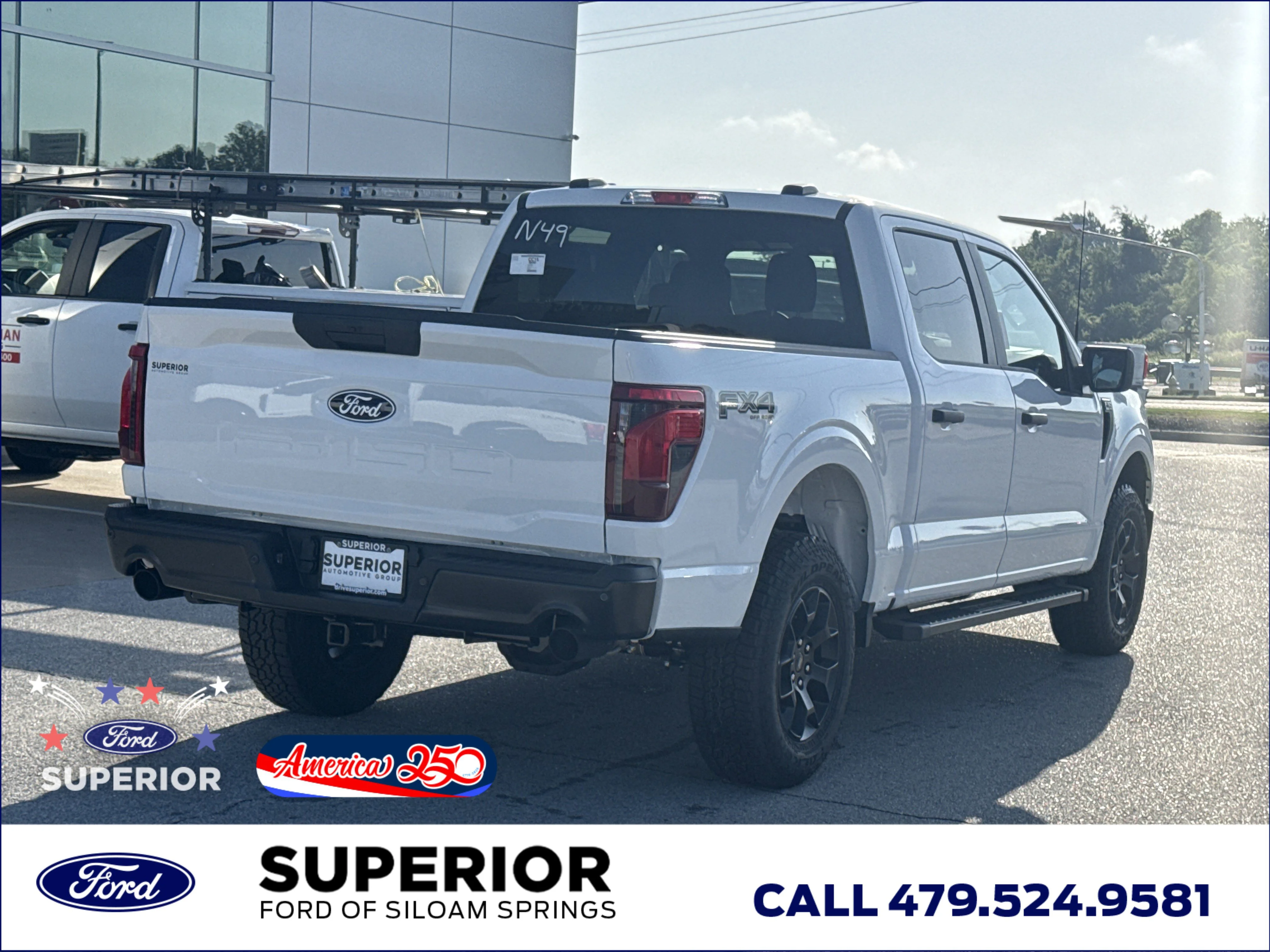 New 2026 Oxford White Ford STX 4WD image 3