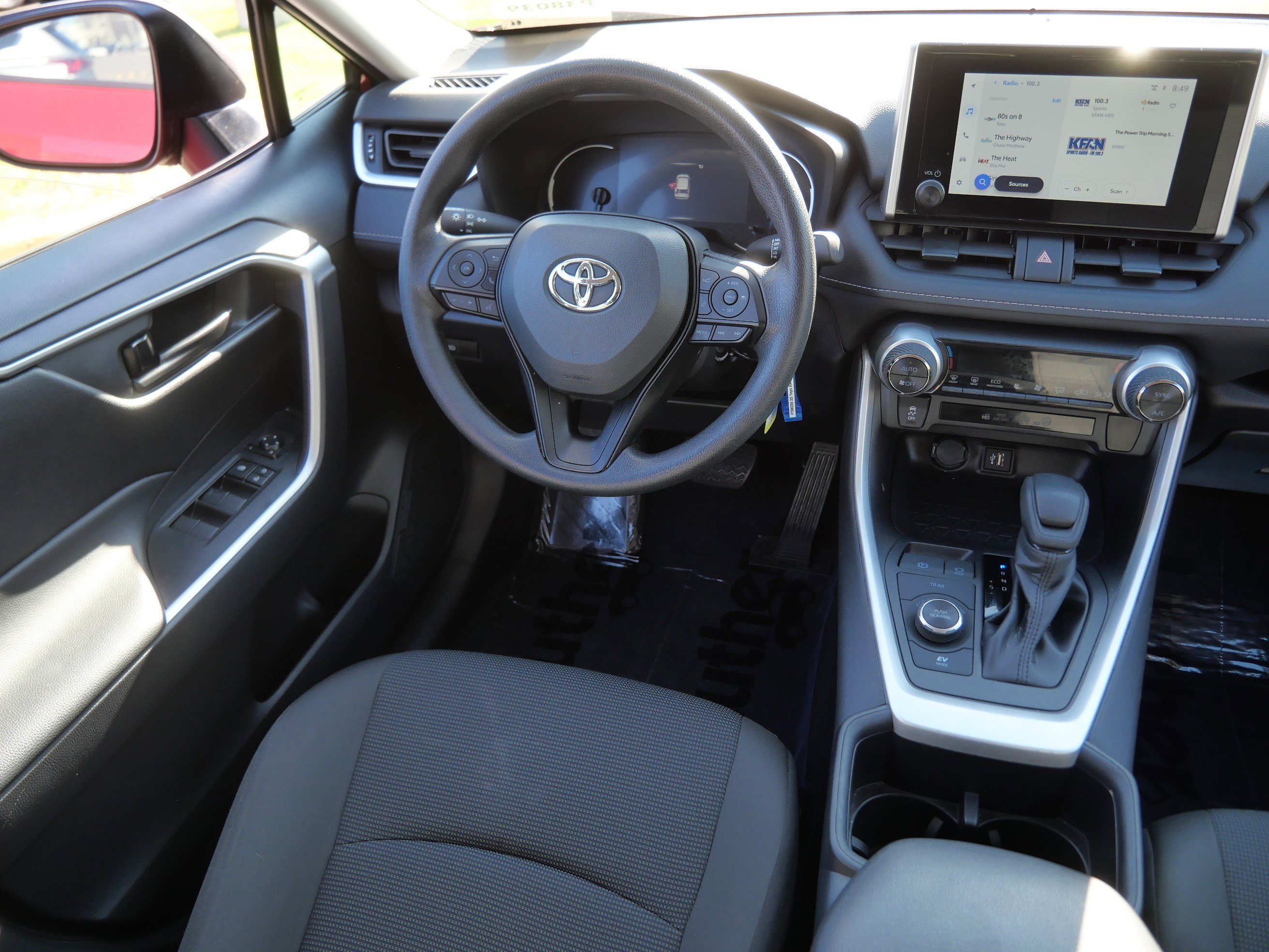 Certified Used 2025 Ruby Flare Pearl Toyota Hybrid LE image 10