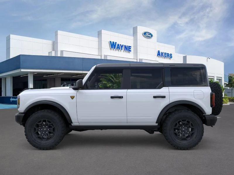 New 2026 Oxford White Ford Badlands image 3