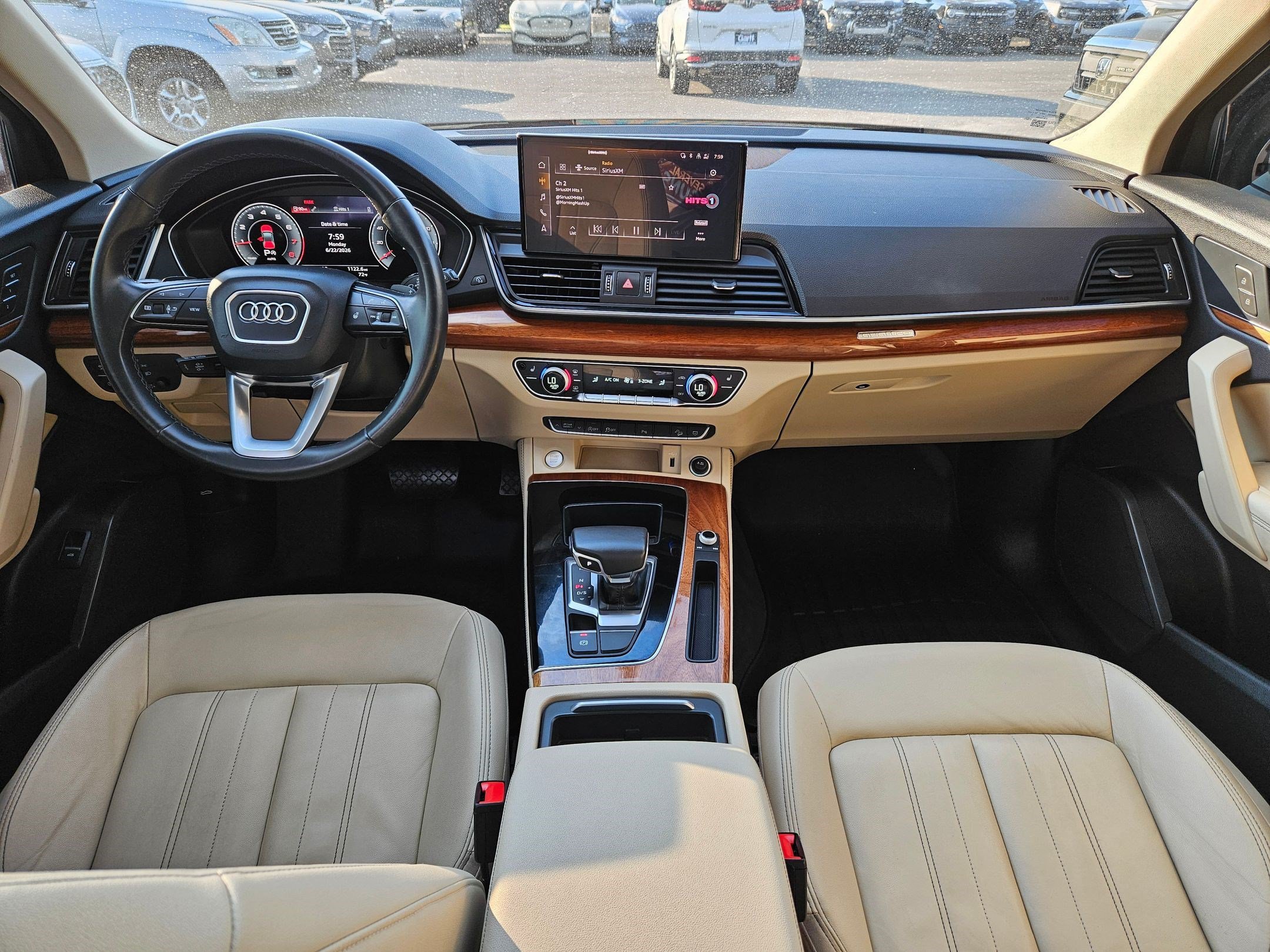 Certified Used 2022 Ibis White Audi S line Premium Plus image 28