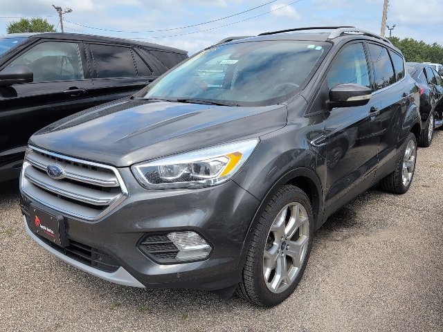 Used 2017 Gray Ford Titanium image 2