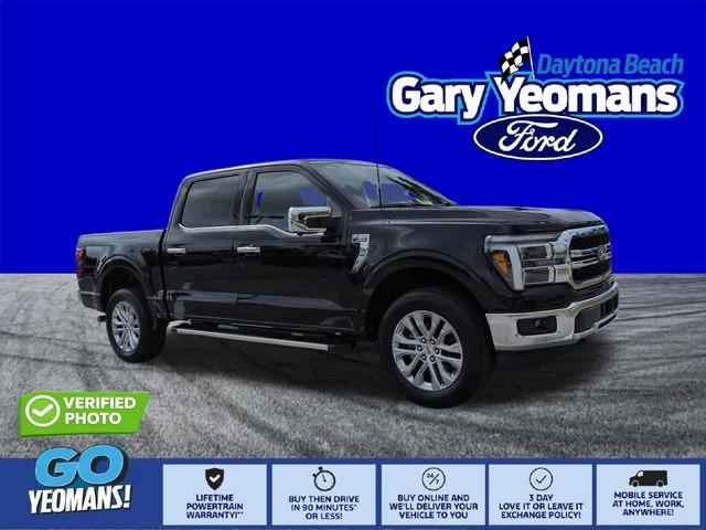 New 2026 Agate Black Metallic Ford Lariat® image 1