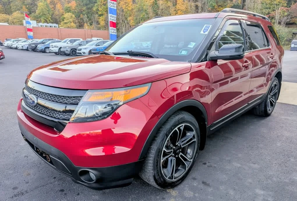 Used 2015 Ruby Red Metallic Tinted Clearcoat Ford Sport image 3