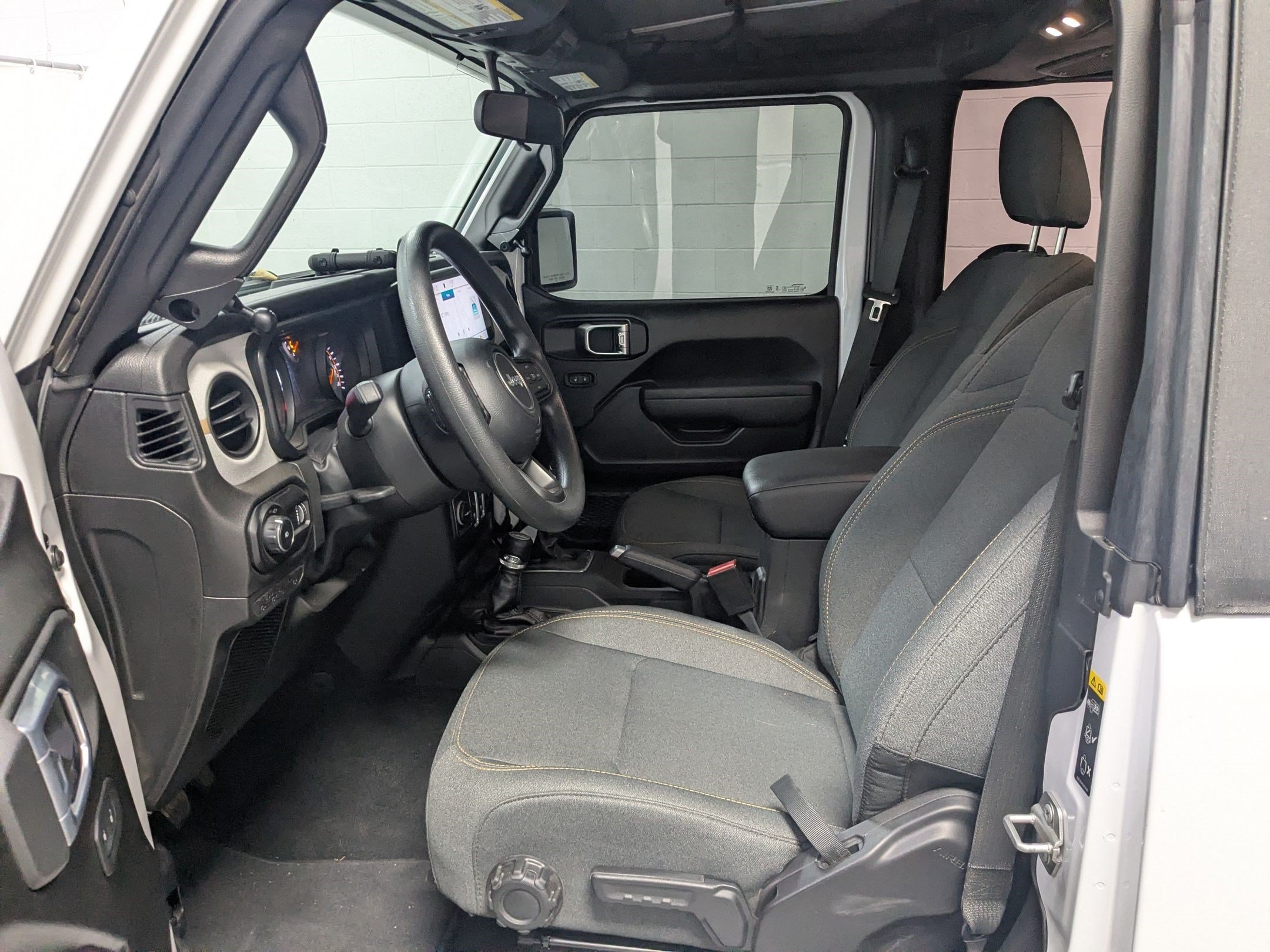 Used 2026 Bright White Clearcoat Jeep Sport image 17