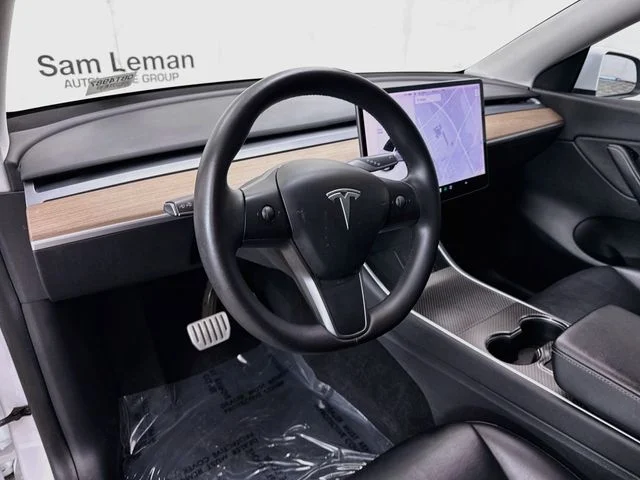 Used 2020 White Tesla Performance image 9
