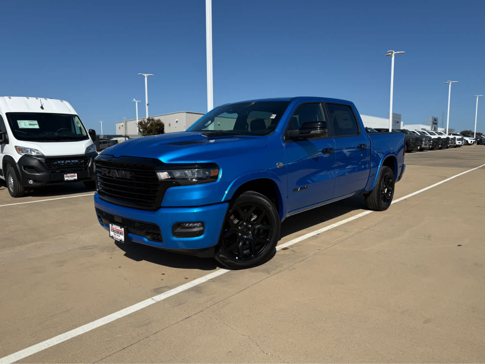 New 2026 Hydro Blue Pearlcoat Ram Laramie image 2