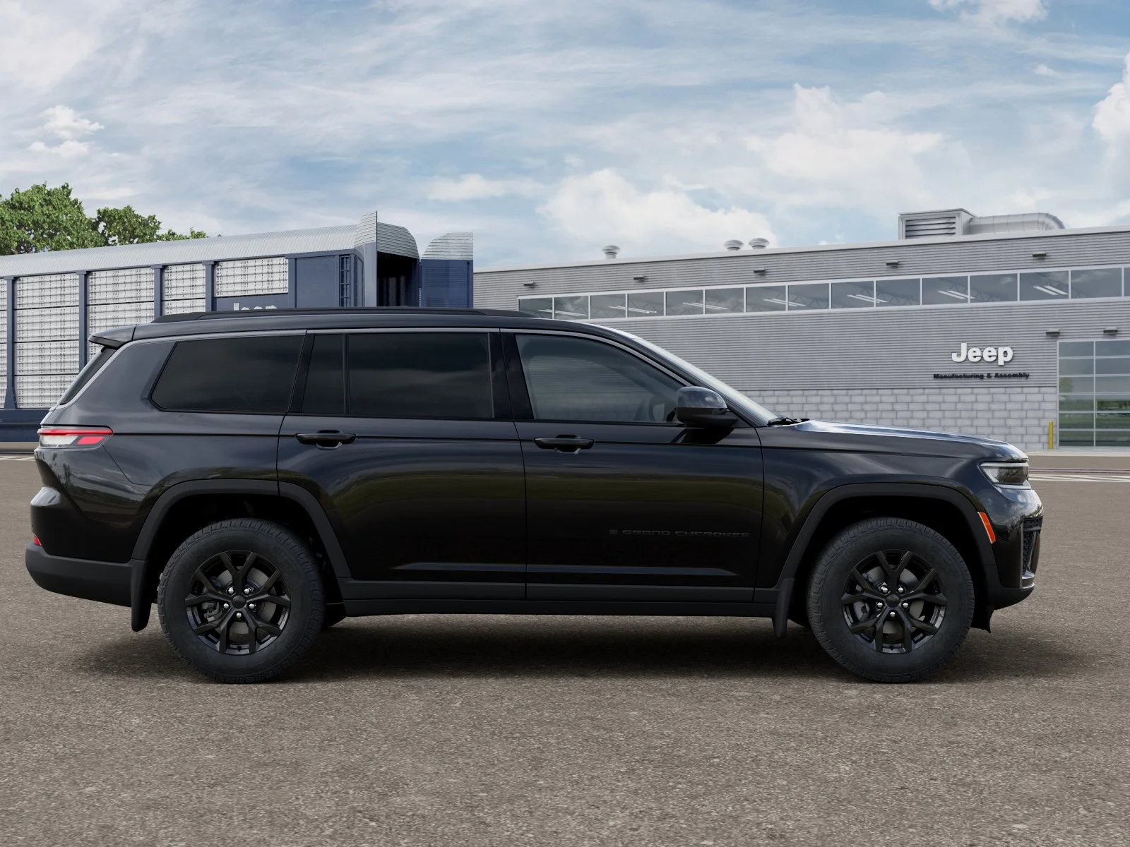 New 2026 Diamond Black Crystal Pearl-Coat Exterior Paint Jeep Laredo image 34