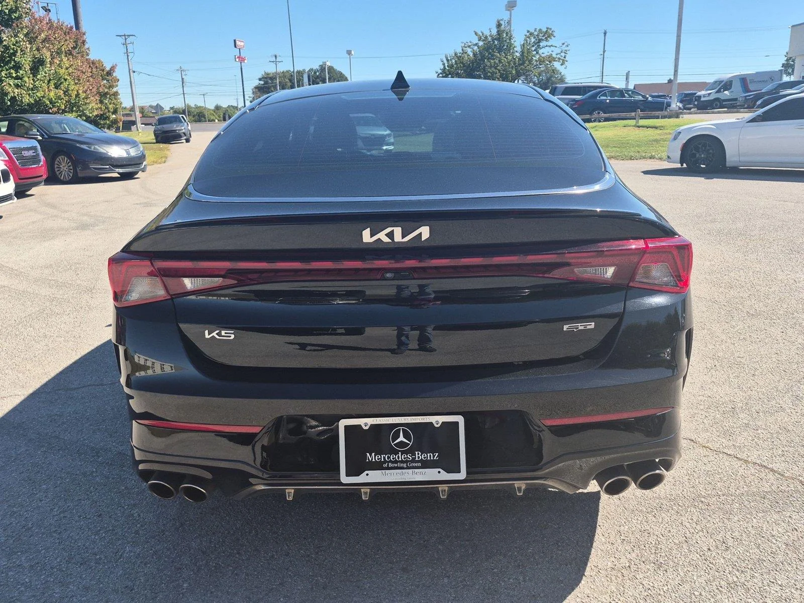 Used 2024 Ebony Black Kia GT image 4