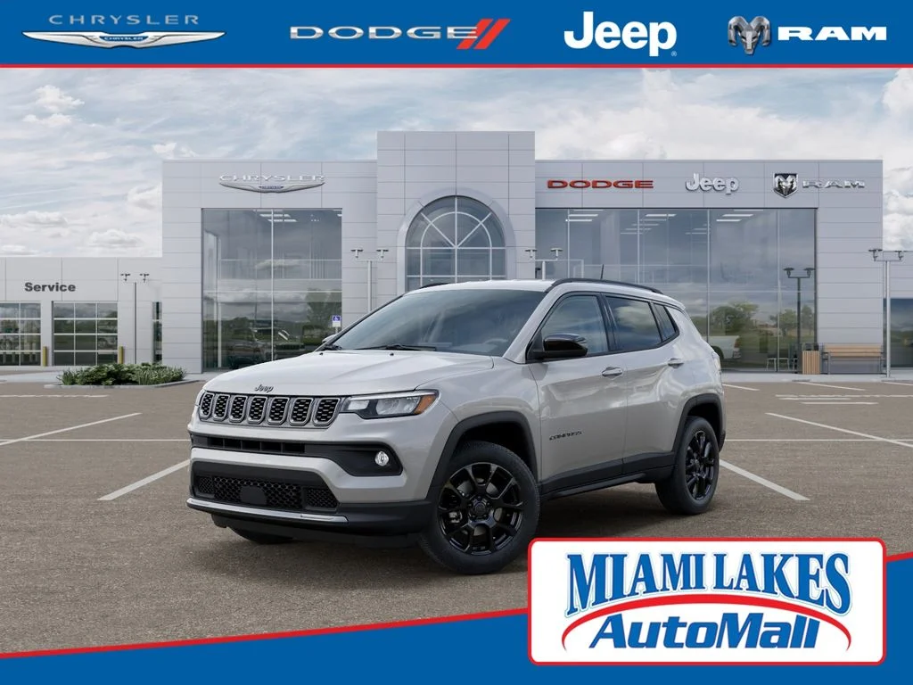 New 2026 Silver Zynith Metallic Clear-Coat Exterior Paint Jeep Latitude image 1