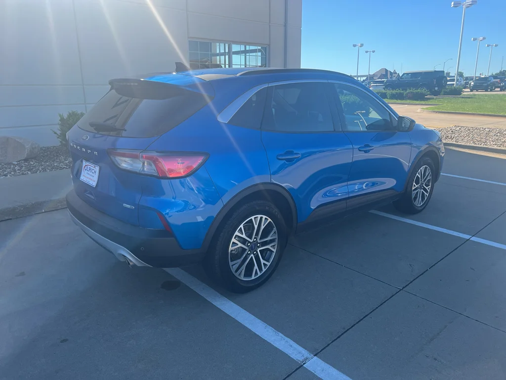 Used 2020 Velocity Blue Metallic Ford SEL image 10