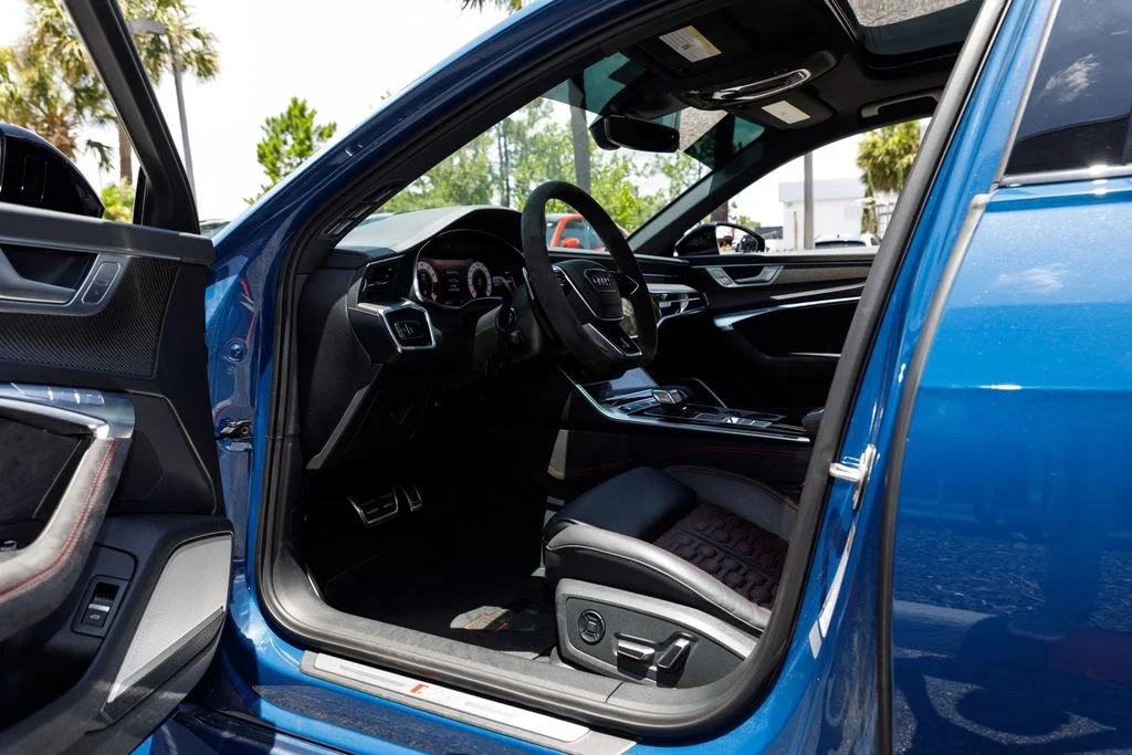 Used 2025 Blue Audi 4.0T image 27